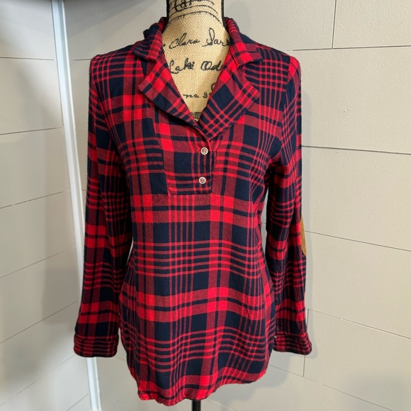 Skies Are Blue Maquire Elbow Patch Top - Medium - Picture 1 of 7